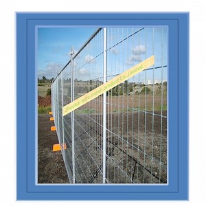 [Hot Item] Free Standing Cheap Price Custom Galvanized Removable 50X100mm Temporary Construction Fence