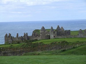 Dunluce Castle - Causeway Coast Area Of Outstanding Natural Beauty