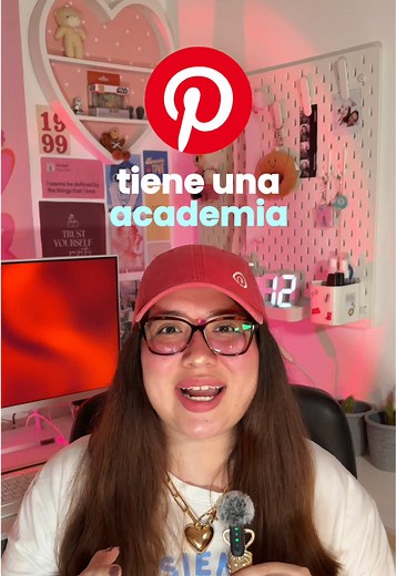 sabías que existe Pinterest Academy? 📌💻✨ asi es!!! y lo mejor es que puedes certificarte gratis ⭐️👌🏻 pásale este dato a alguien que lo necesite 🧸💌💖 #cursos #aprendizaje #pinterest #cursosgratis