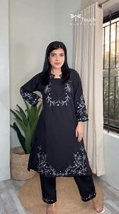 54K views · 433 reactions | Perfect for every occasion, these designs blend traditional charm with modern sophistication.  Design Code: TT10726 Bust: 38-46 Sleeve: 17 Length: 40 Pant Length: 38 Leg Opening: 18 Fabric: Viscose Georgette #dress #twopiece #twopieceset #coordset #outfitinspiration | TTouch Clothing | Facebook