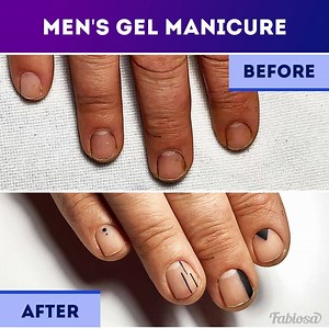 2.1K views | Hardcore nail design for real men: men's gel manicure. | Tips & Tricks | Facebook