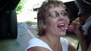 amateur wife dogging with truckdriver