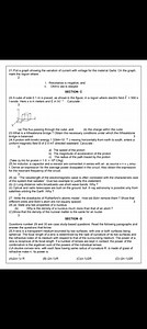 Plot a graph showing the variation of current with voltage for ... | Filo
