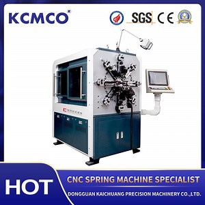 [Hot Item] KCT-1220WZ 12 Axis with Custom Spring Grinding Machine - Spring Coiling Machine