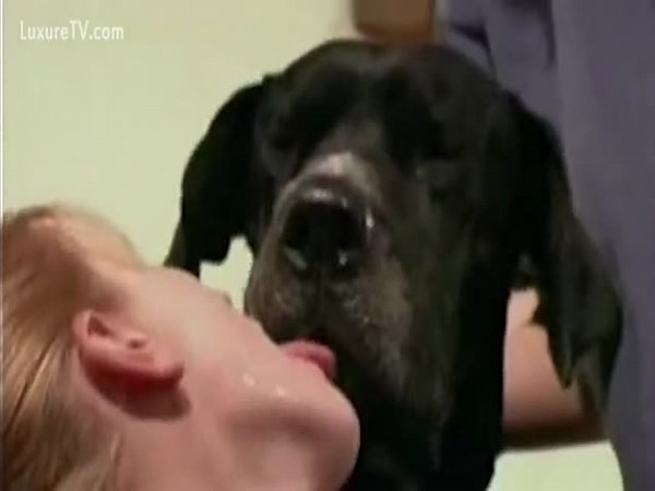 Women making out with dogs compilation