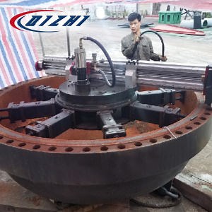 [Hot Item] Qizhi Internal Installed Pneumatic/Hydraulic Flange Processing Machine