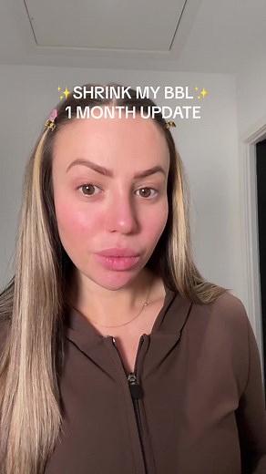 Shrinking BBL Naturally: 1 Month Update