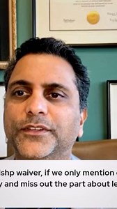 When applying for a hardship waiver, what if you only mention one condition? Find out how this can impact your case and the importance of presenting all relevant factors. Contact us for a detailed consultation: ranchodlaw.com/contact-us #HardshipWaiver #J1Waiver #VisaApplication #ImmigrationHelp #KaushikRanchod #ImmigrationLaw #USCIS #WaiverProcess #VisaApproval #ImmigrationLawyer #WaiverOptions #ImmigrationSolutions #FamilyImmigration #USVisa #J1Visa | Ranchod Law Group - Sacramento | Facebook