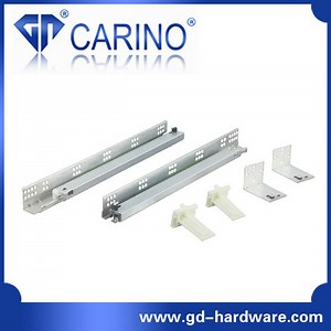 [Hot Item] (Sc304) 3-Fold American Full Extension Soft Closing Slide/Drawer Runner