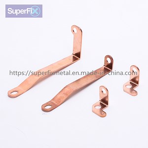 [Hot Item] Movable Contact Spring Custom Sheet Metal Stamping Brass Terminals Parts