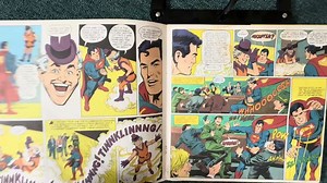 Superman book and record with great art! Curt Swan and Dick Giordano!