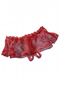 Lace Skirt Open Thong | LASCANA