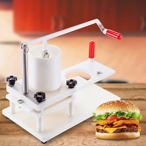 [Hot Item] Commercial Burger Press Patty Press Machine Manual Meat Pie Making Mould Machine