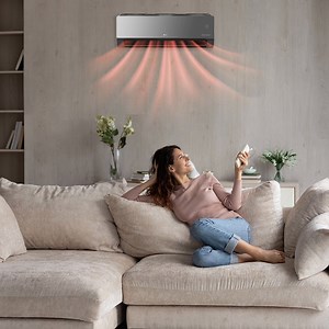 Enjoy warm, reliable comfort this fall. The LG ductless split systems...