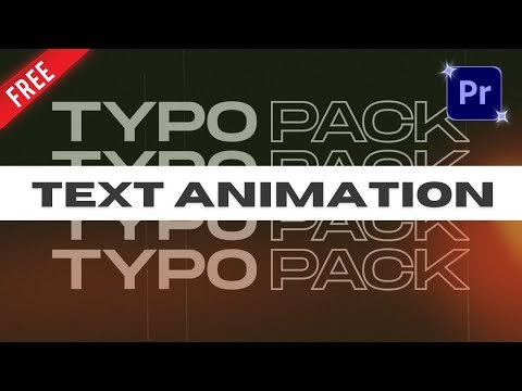 Animated Titles for premiere pro
