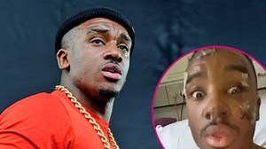 Bugzy Malone "lucky to be alive" as he reveals crash injuries from hospital bed