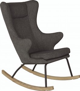 QUAX - ROCKING ADULT CHAIR DE LUXE - BLACK | bol.com