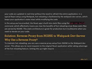 The Ultimate Guide to Hot Reloading Your React App with NGINX and Docker