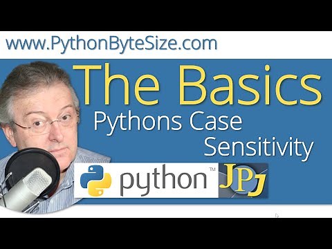 Pythons Case Sensitivity