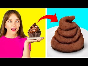 Desperate for Pranks || Funny DIY Food Pranks by 123 GO! FOOD