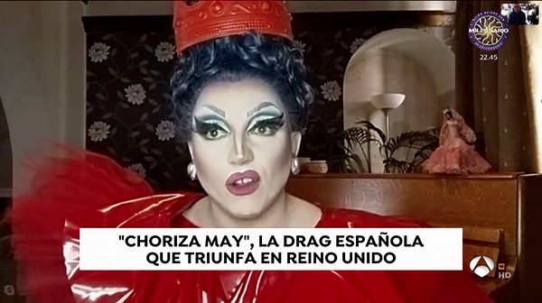 'Choriza May', la drag española que triunfa en Reino Unido