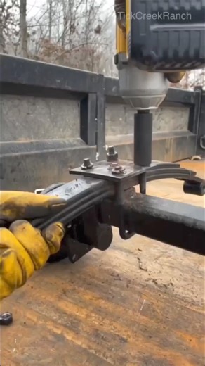 DIY dump trailer build #welding #welder #dumptrailer | Tick Creek Ranch