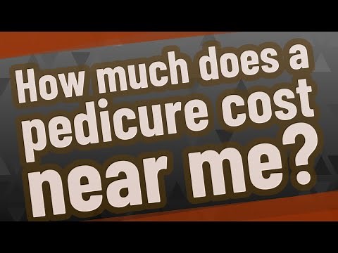 How much does a pedicure cost near me?