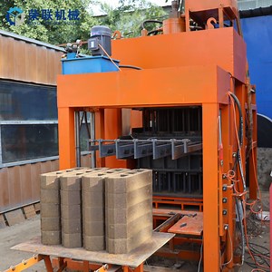 [Hot Item] 100tons Square Interlocking Brick Mould Full Automatic Block Brick Machine