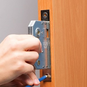 215K views · 224 reactions | DIY Door Lock Installation | Handy Panda | Facebook