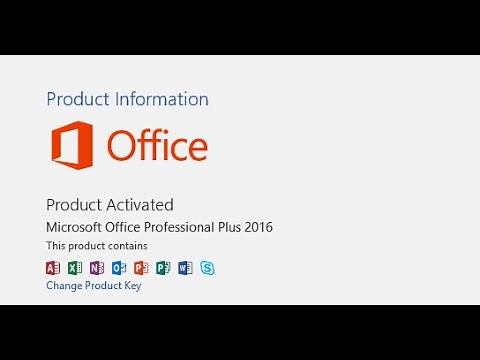 How To Activate Microsoft Office 2016 For Free