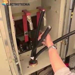 HV cable installation @ Switch gear | EI engineering