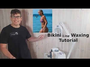 Professional Bikini Line Waxing Demonstration