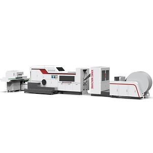 [Hot Item] Block Bottom Sos Paper Bag Automatic Craft Paper Bag Making Machine