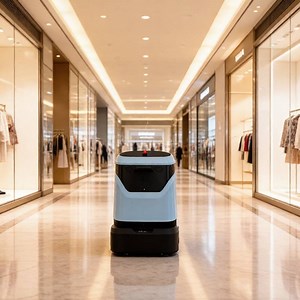 [Hot Item] Electric Fully Automatic Floor Cleaner Unmanned Commercial Robot Vacuum Floor Scrubber