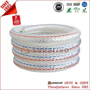 [Hot Item] Flexible Transparent PVC Spiral Steel Wire Reinforced Hose Pipe with Spring for Suction