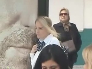 Blonde American Schoolgirl Kandi Hart Groped And Fucked In Bus