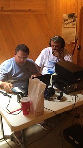 This is Todd Edwards and Todd Chase onboard the CSS Neuse Warship Kinston NC calling CQ - KN4RAM | NC4TE