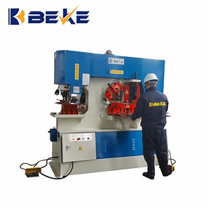 [Hot Item] Hydraulic Ironworker Notching and Cutting Machine Stainless Steel Punching and Shearing Machine