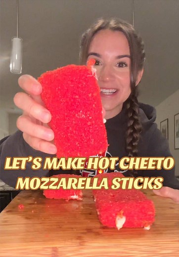 Hot Cheeto Mozzarella Sticks Recipe – Crispy Spicy Snack
