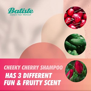 Refresh your hair with cherry scent dry shampoo. This fun and fruity...