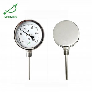[Hot Item] Fully Mechanical Construction Mechanical Engineering Bimetal Thermometer Linear Response to Temperature