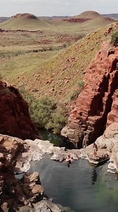 2.9K views · 57 reactions | Python Pool, Millstream National Park Pilbara  by @theplaceswego__ #perthvibes | Perth Vibes | Facebook