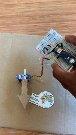 Controlling Servo Motor with the internal Accelerometer module of the Arduino Nano 33 IoT | Upload Ideas with Itamar