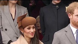 Meghan Markle had her first taste of curtsying for the British monarch when she made the customary greeting to the Queen at Sandringham.