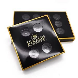 [Hot Item] Clam Shell Dried Fruit Gift Box Chocolate Packaging Box with Customized Tray