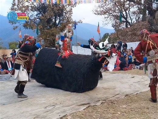 How many of you love and miss this older version of the Yak Dance? The Yak Dance is a traditional folk dance performed to honor the yak, which is considered a symbol of peace and prosperity. The dance holds deep religious significance, as the presence of the majestic animal reflects the cultural and spiritual beliefs of the people. However, over time, the traditional Yak Dance faced challenges, particularly in Sazo village where it had lost its charm. People were no longer interested in performi