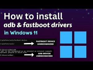 How to install adb and fastboot drivers in Windows… - Partner
