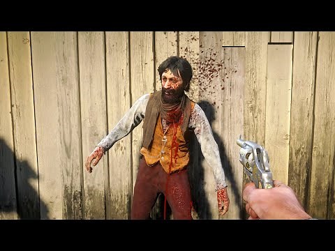 Red Dead Redemption 2 - Slow Motion Brutal Gameplay Vol.8 (PC 60FPS)