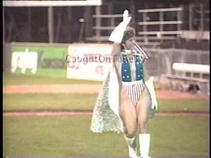 DYNAMITE LADY BLOWS HERSELF UP!