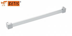 [Hot Item] ASTM-Standard Stainless-Steel Sliding Bathroom Shower-Enclosure Hardware Accessories Fixed-Panel Header Bar